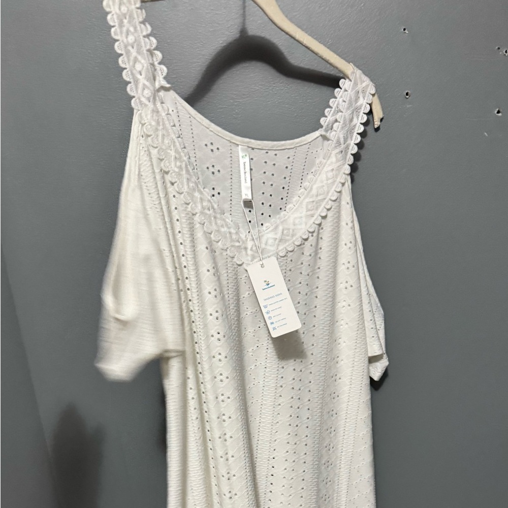 White Eyelet Dress